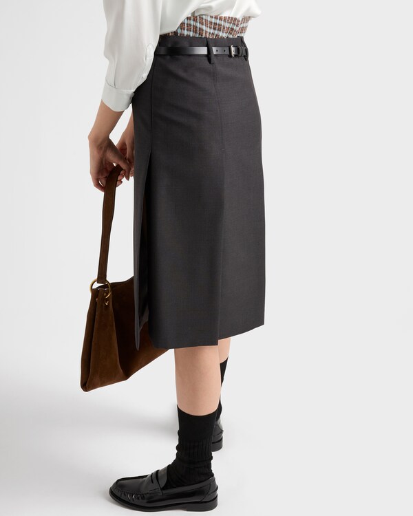 Grisaille skirt - Grey Grisaille skirt - Grey