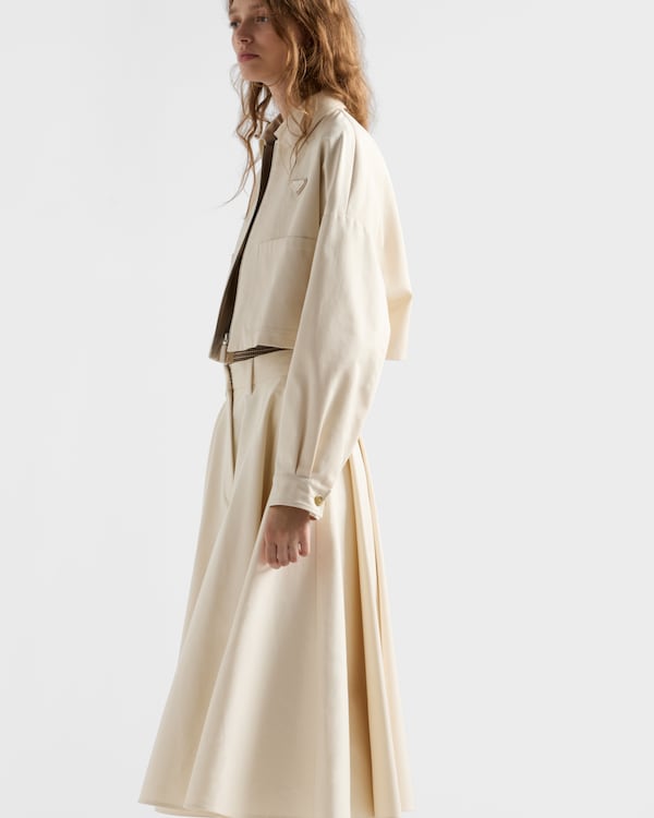 Chino midi-skirt Chino midi-skirt