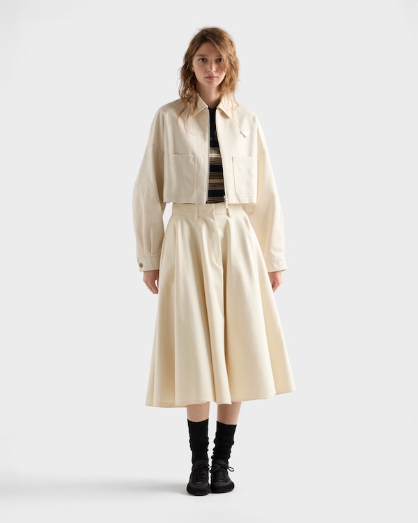 Chino midi-skirt Chino midi-skirt