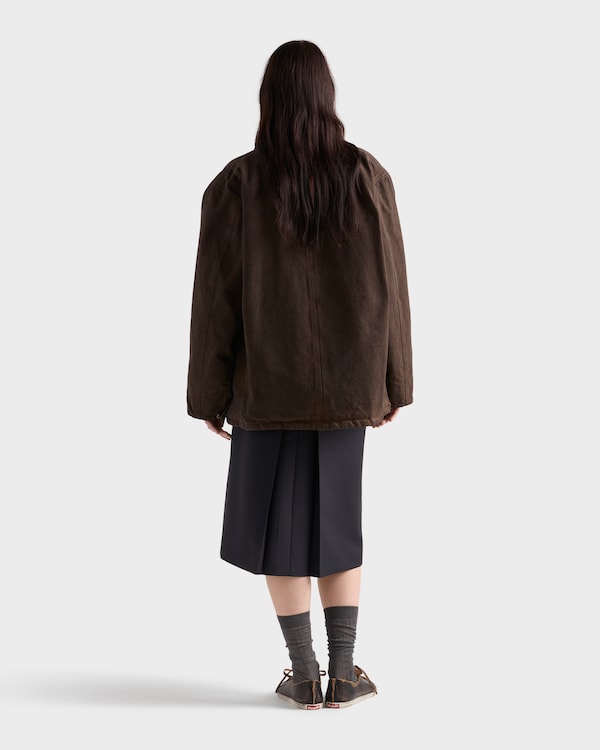 Kid mohair midi skirt Kid mohair midi skirt