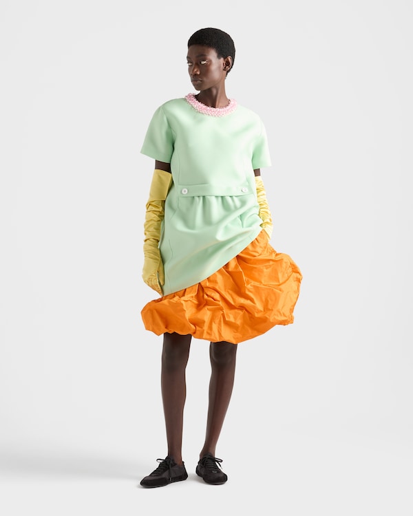 Gonna in taffetà tec - Arancio Gonna in taffetà tec - Arancio