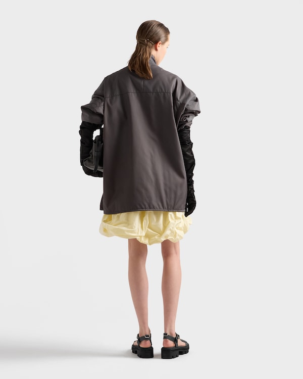 Technical taffeta skirt - Cream Technical taffeta skirt - Cream