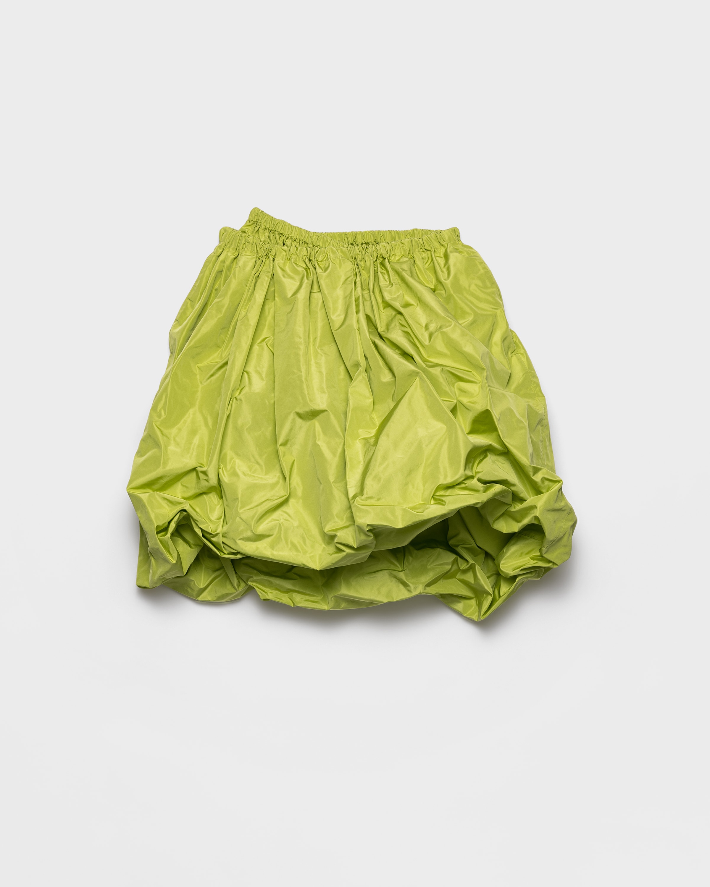 Prada Technical Taffeta Skirt, Woman, Pistachio Green, Size 38