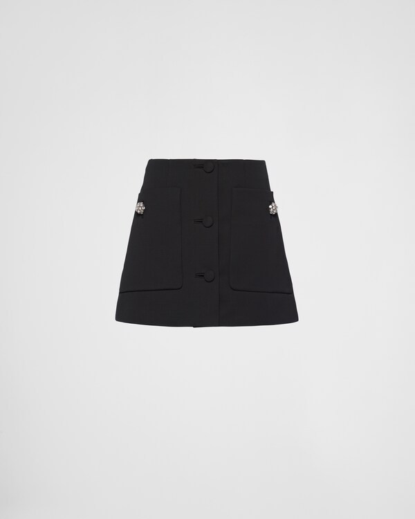 【プラダ・PRADA】Boucle mohair knit skirt W) Prada Boucle Mohair Knit Skirt Black | eBay