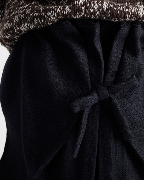 Chevron wool midi skirt Chevron wool midi skirt