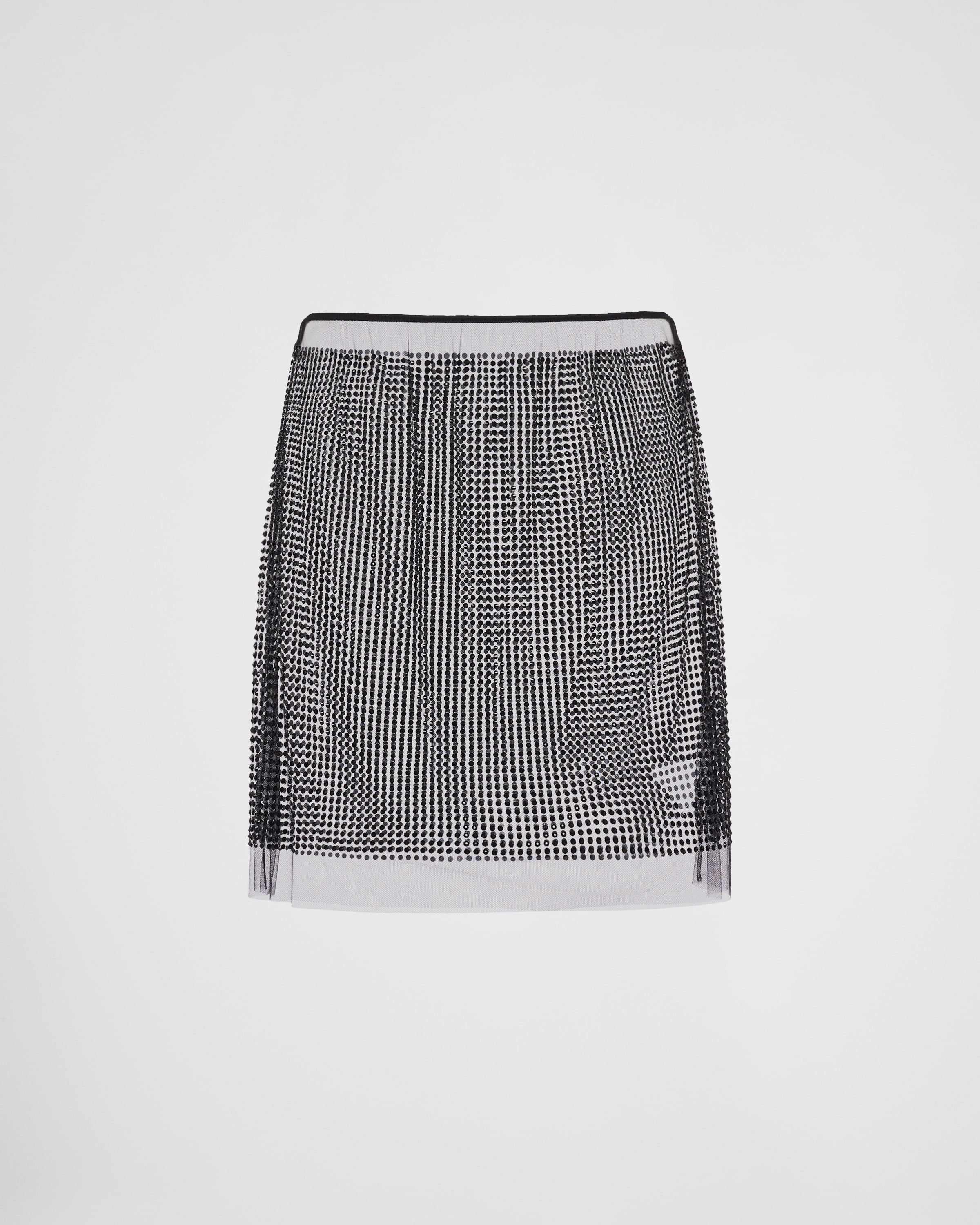 Top 101+ imagen crystal prada skirt - Ecover.mx