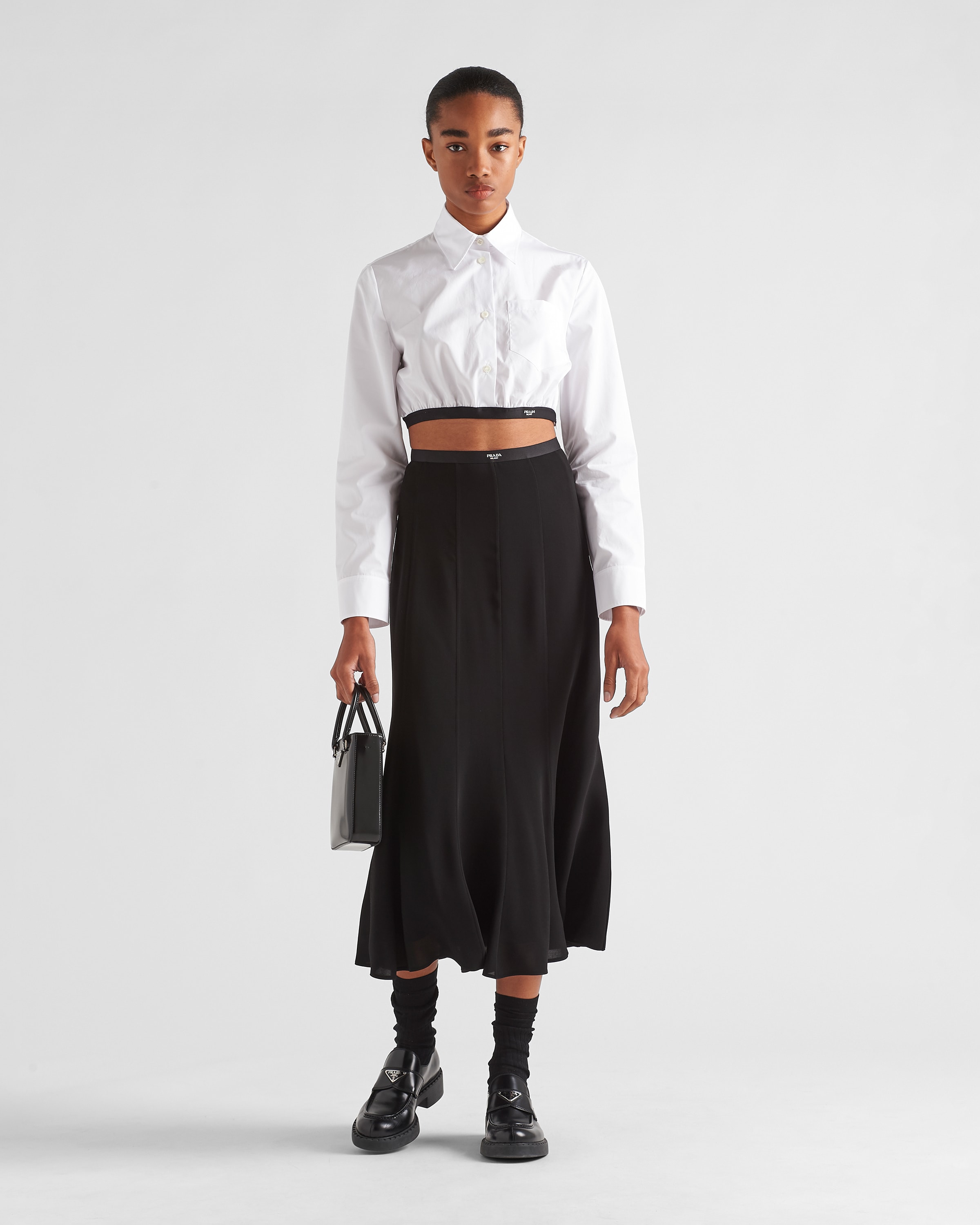 Prada Midi Skirt - Women's 42