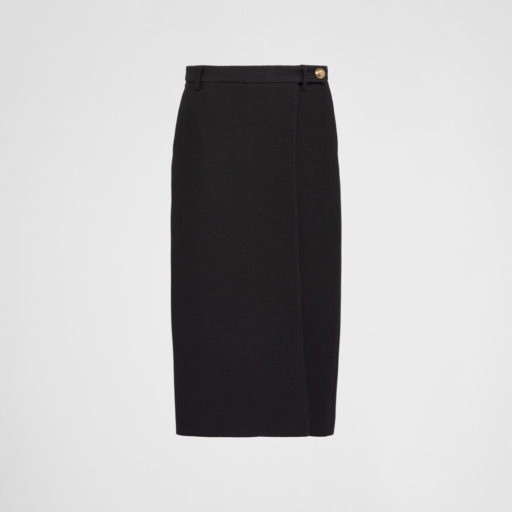Prada Tricotine midi skirt 1