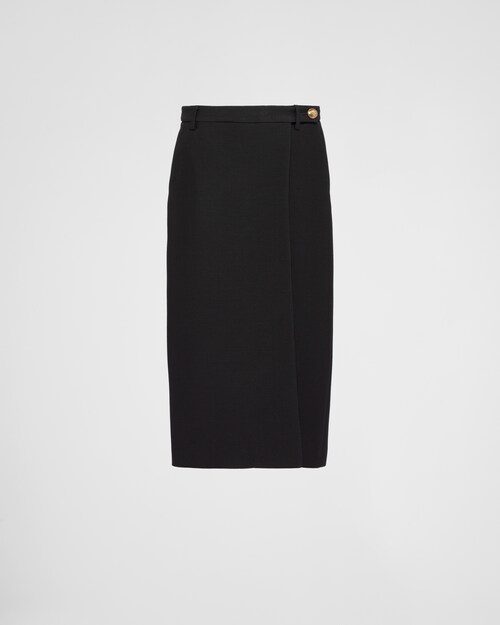 Prada Tricotine midi skirt 1