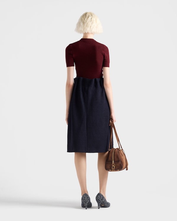 Wool knit midi skirt Wool knit midi skirt