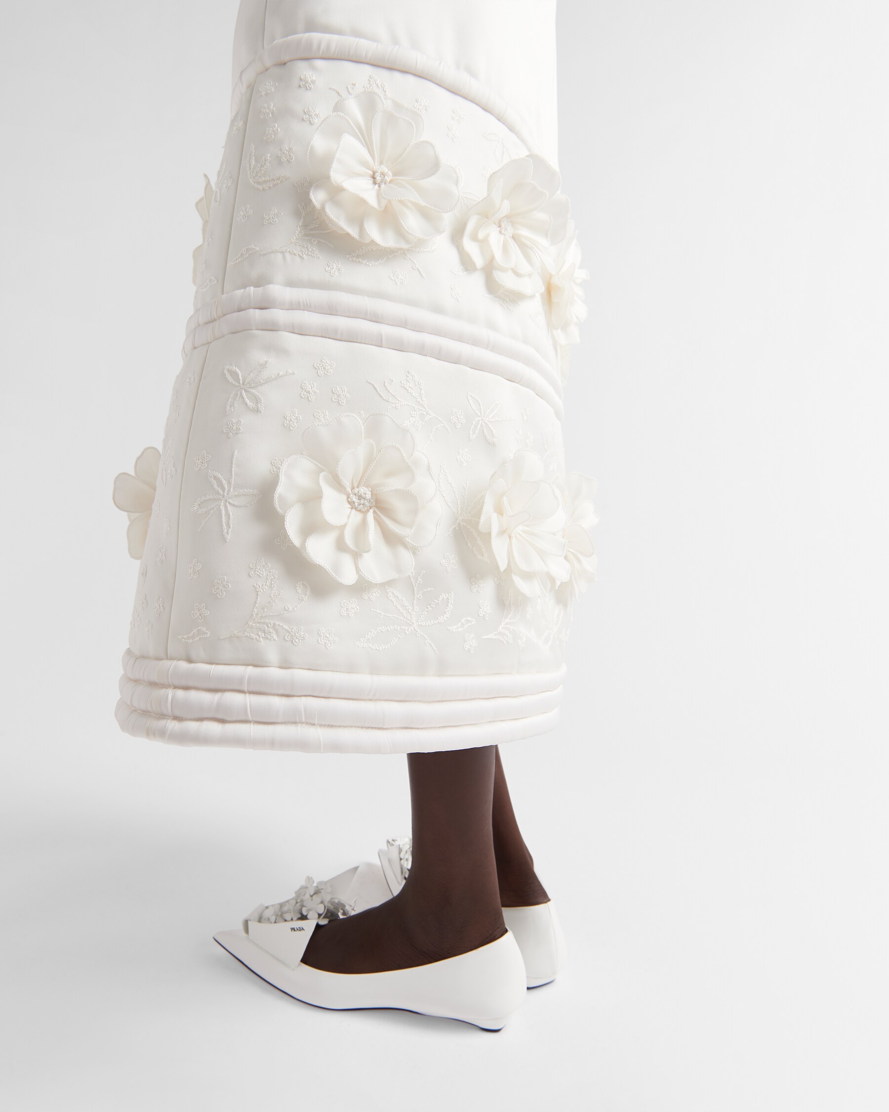 Smeralda Skirt G0 11 Pure White