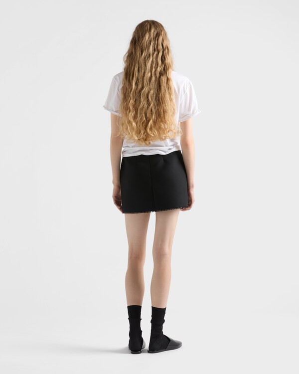 Jupe courte en maille scuba Jupe courte en maille scuba