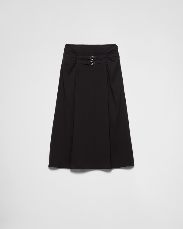【プラダ・PRADA】Sable midi-skirt PRADA Other 2023 Sable Midi Skirt 36 Rayon Black Used | eBay