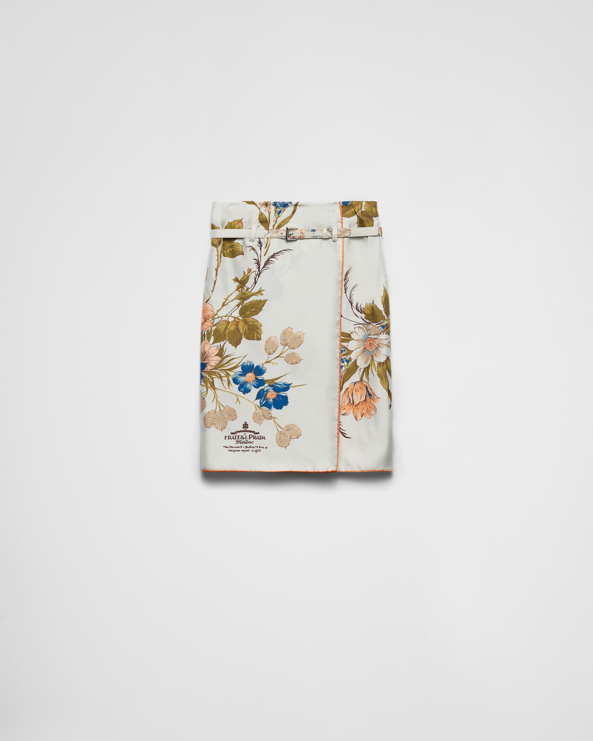 Prada Skirts In Aqua