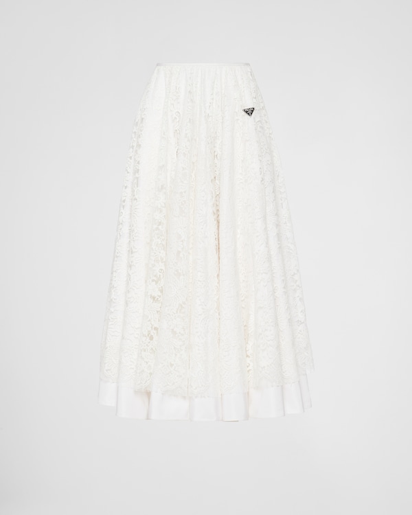 PRADA 25S SUEDE MIDI SKIRT 561 main image 1