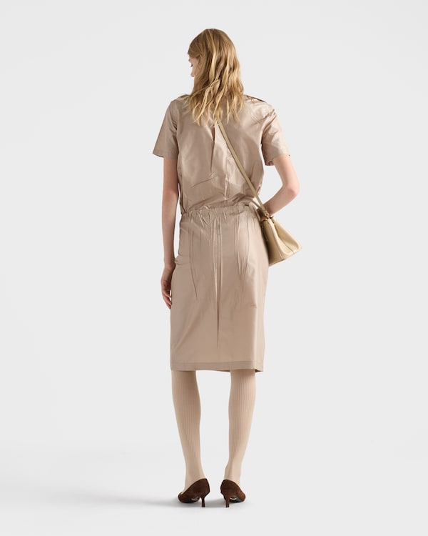 Taffeta midi-skirt Taffeta midi-skirt