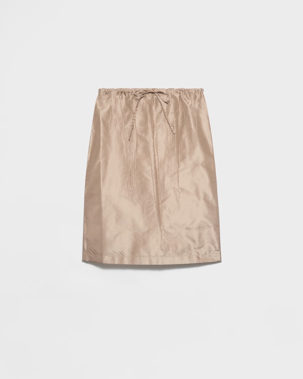 Taffeta midi-skirt Taffeta midi-skirt