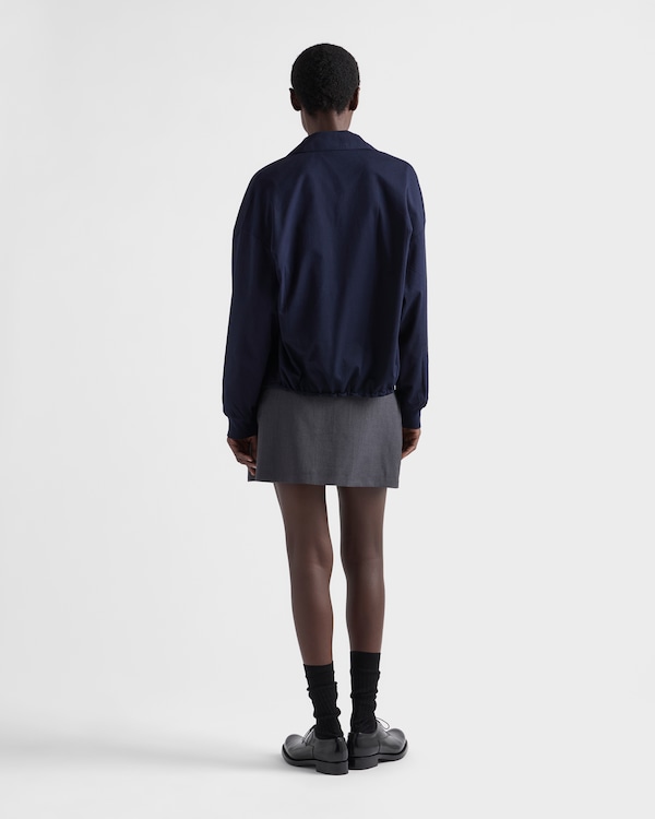 Light mohair miniskirt - Slate Gray Light mohair miniskirt - Slate Gray