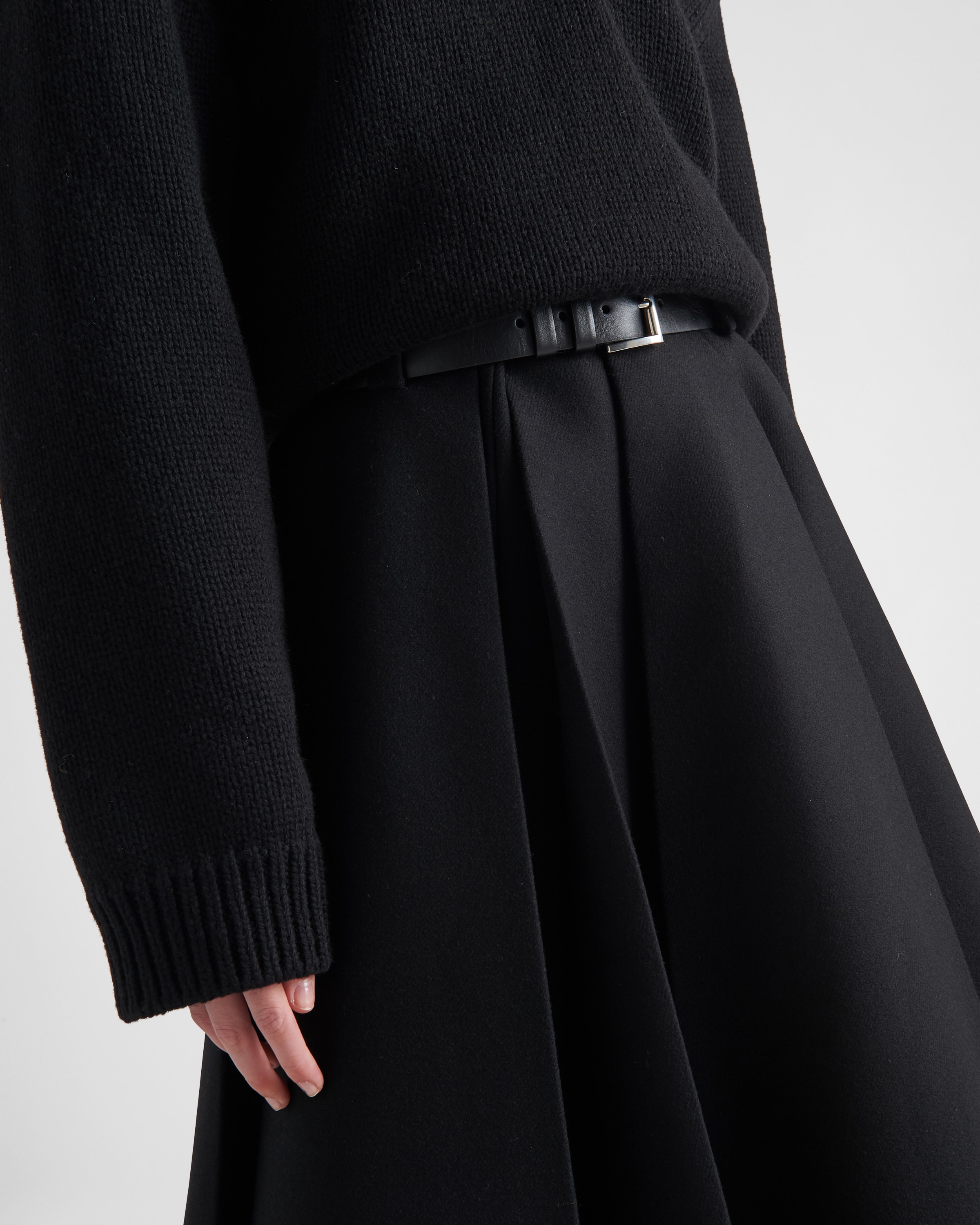 Prada Cloth midi\u002Dskirt 4