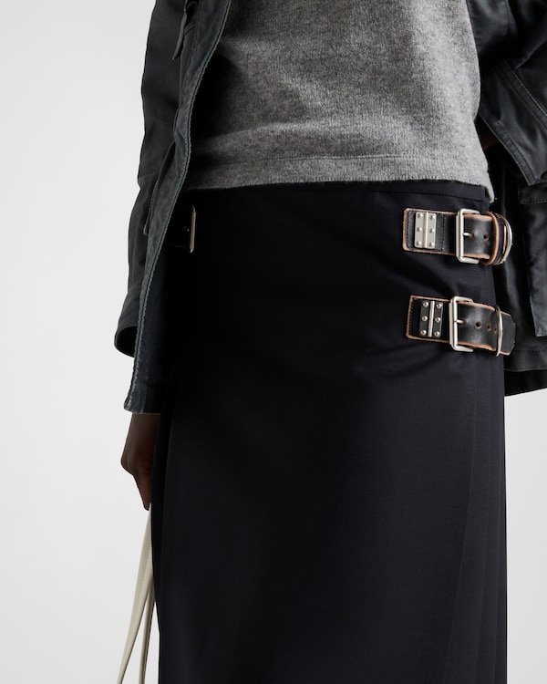 Kid mohair skirt Kid mohair skirt