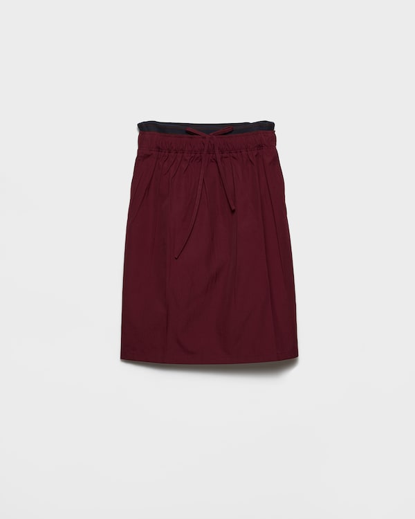 Poplin skirt - Garnet Poplin skirt - Garnet