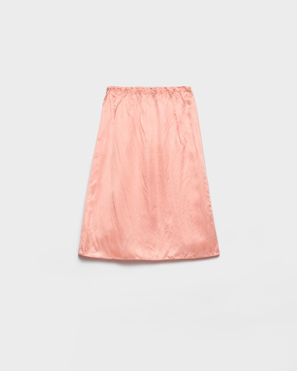 スカート PRADA Women Skirts 31143 16ND F0065 Beige Net skirt | Prada | OTTODISANPIETRO