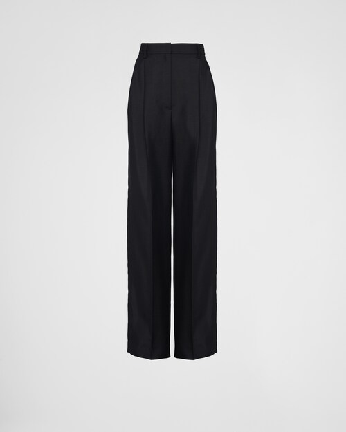 Prada Pantaloni in kid mohair 1