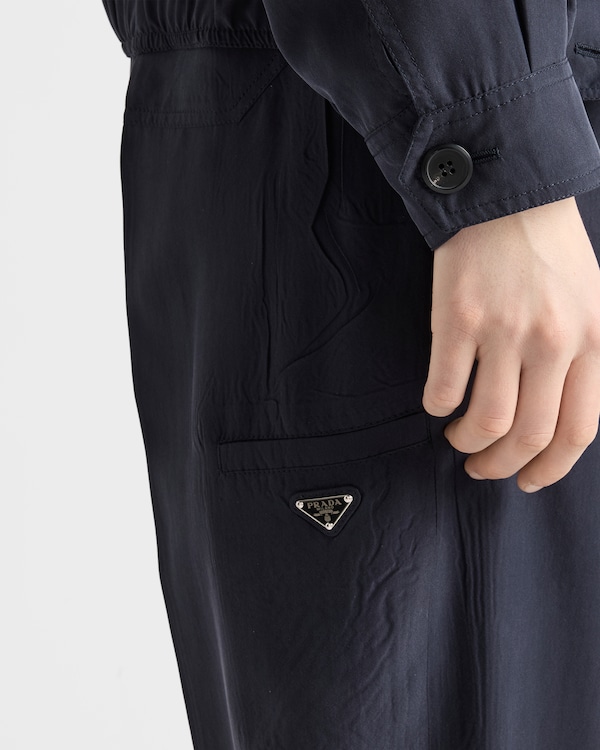 Washed silk pants Washed silk pants