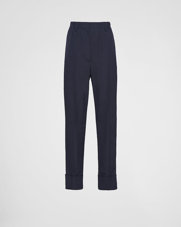 Navy Light mohair pants | PRADA Navy Light mohair pants | PRADA