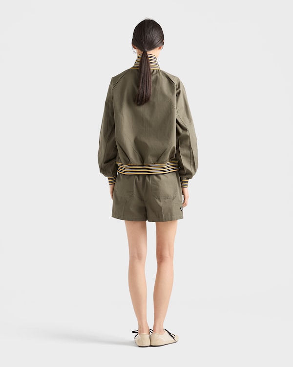 Poplin shorts - Military Green Poplin shorts - Military Green