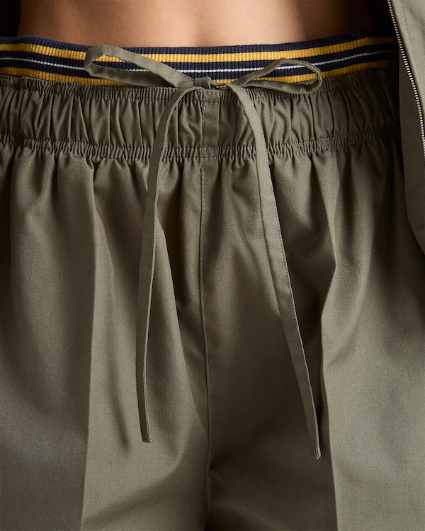 Poplin shorts - Military Green Poplin shorts - Military Green