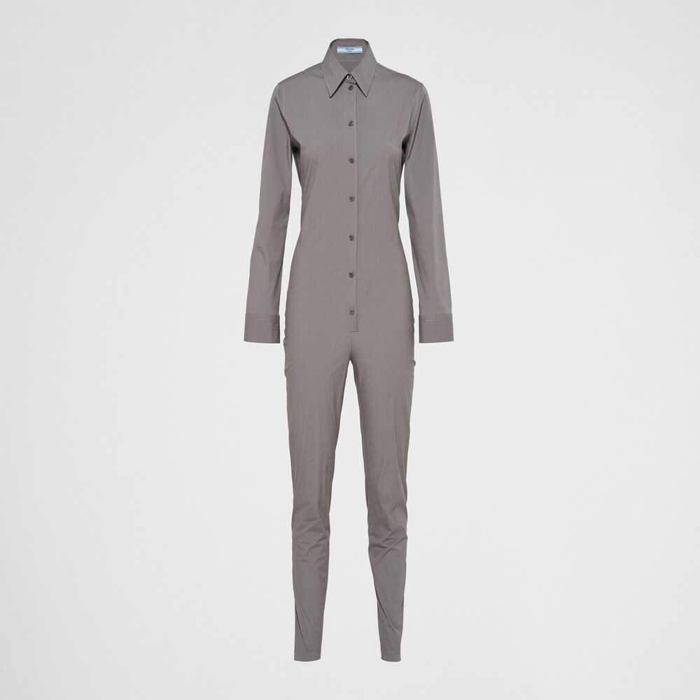Prada Tuta in popeline stretch 1