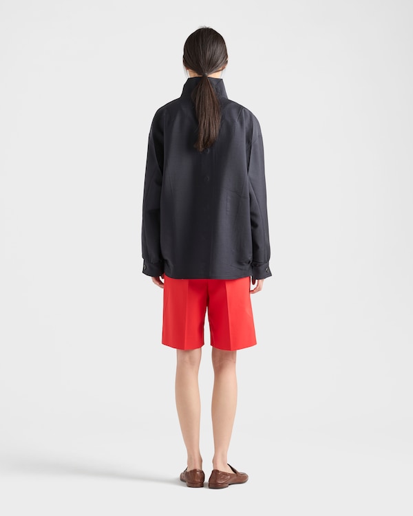 Gabardine Bermudas - Red Gabardine Bermudas - Red