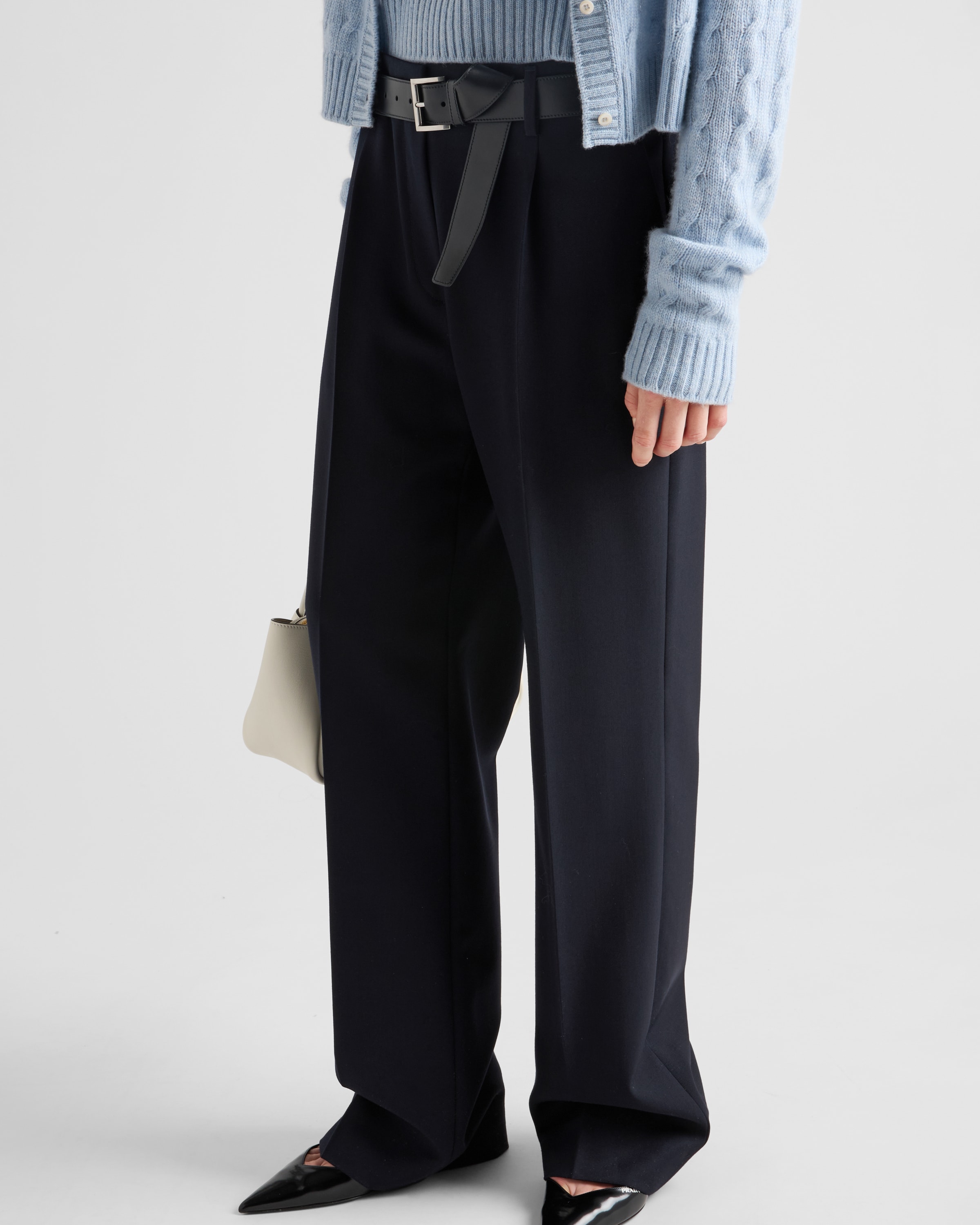 【関税＆送料込み】Prada Pantaloni Gabardine pants_1_1-
