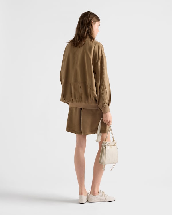 Old silk shorts - Khaki Old silk shorts - Khaki