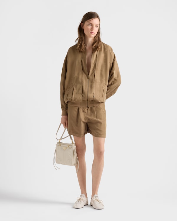 Old silk shorts - Khaki Old silk shorts - Khaki