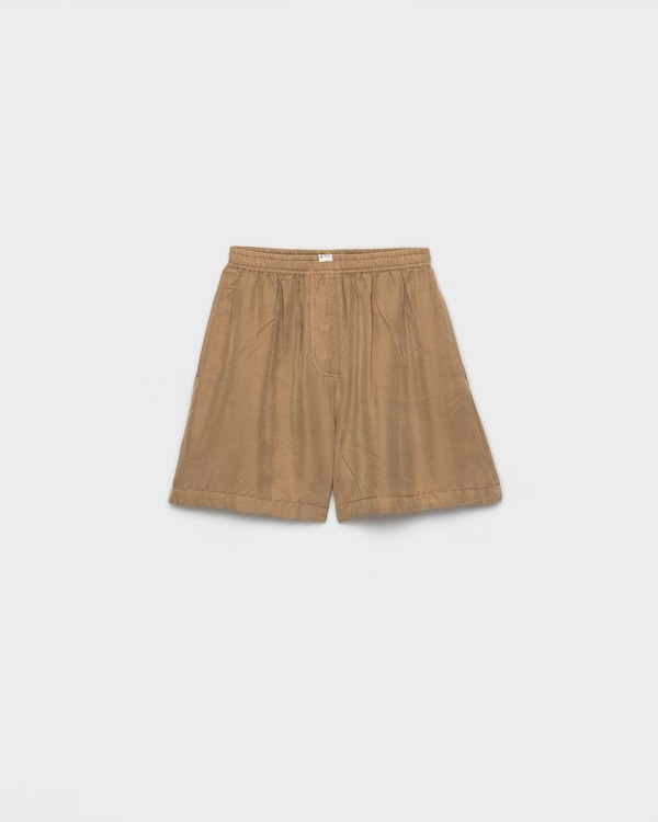 Old silk shorts - Khaki Old silk shorts - Khaki