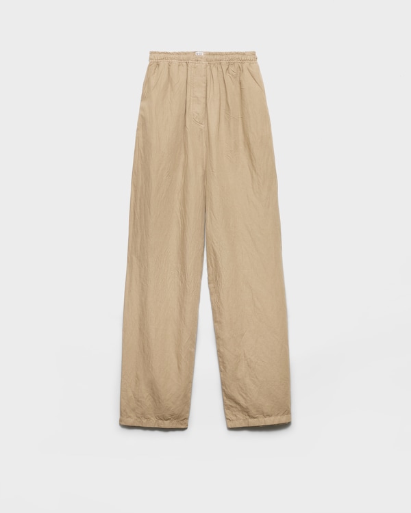 Old cotton and linen pants - Clay Grey Old cotton and linen pants - Clay Grey