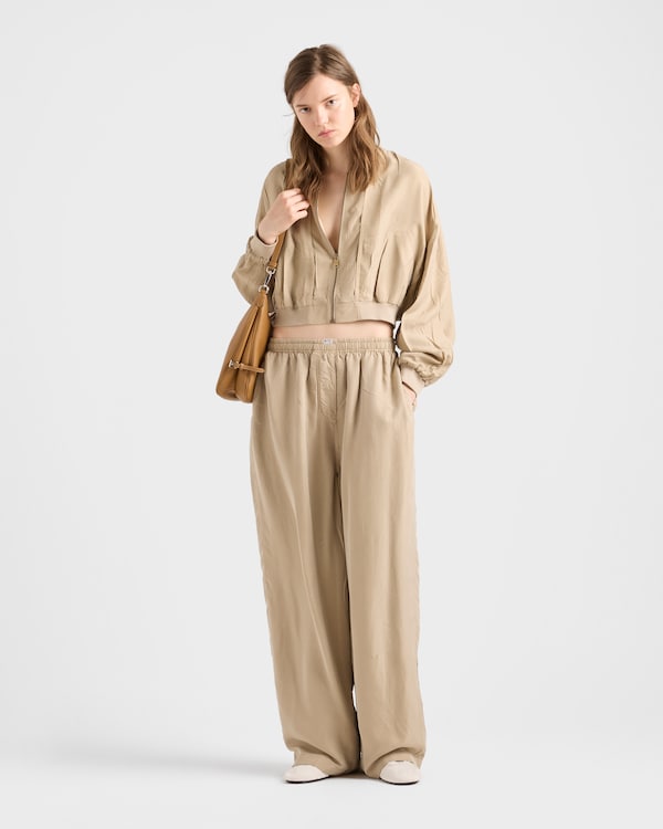 Old silk pants - Limestone Old silk pants - Limestone