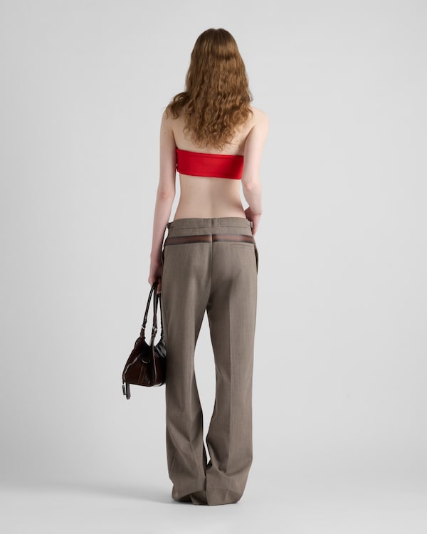 3D打印腰带科技羊毛长裤 3D打印腰带科技羊毛长裤