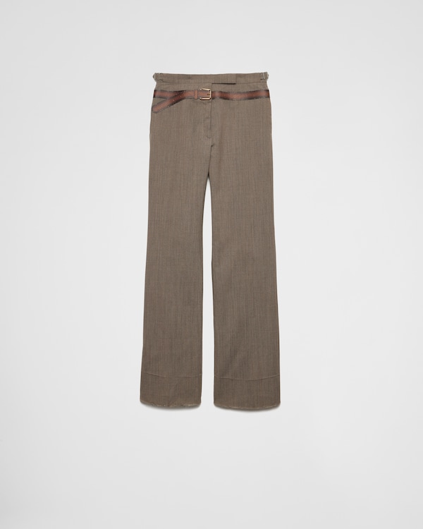 VONIQUE / IIROT/Wool Cross pants