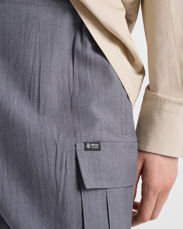 Light mohair shorts - Grey Light mohair shorts - Grey