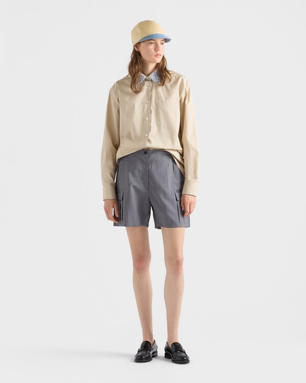 Light mohair shorts - Grey Light mohair shorts - Grey