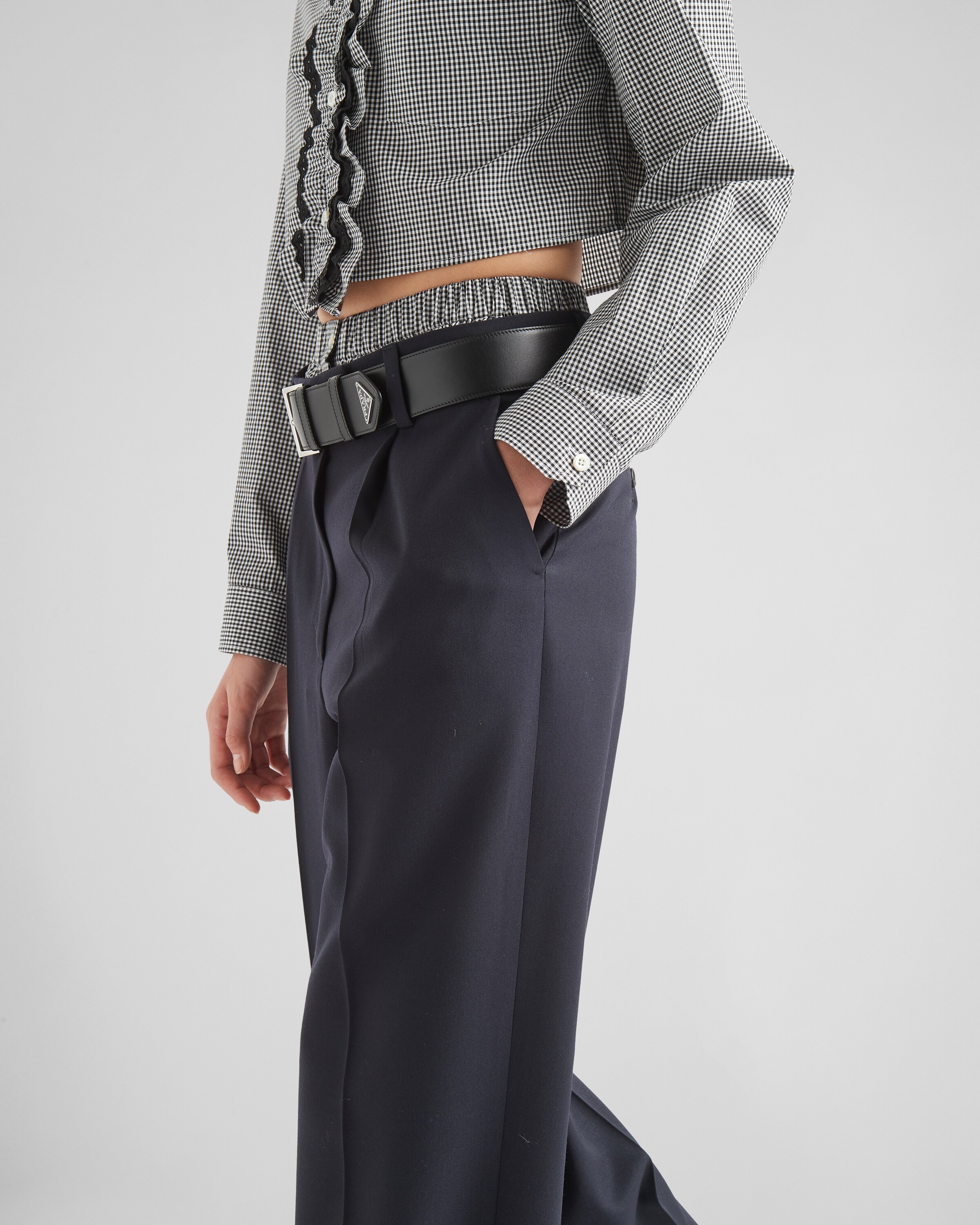 Prada Hose aus Gabardine 3