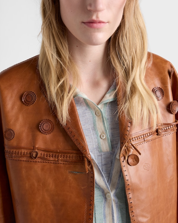 Cashmere, silk and linen polo sweater - Astro Cashmere, silk and linen polo sweater - Astro