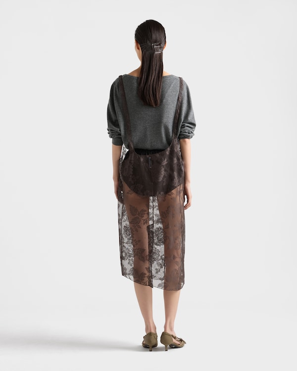 Cashmere V-neck sweater - Slate Gray Cashmere V-neck sweater - Slate Gray