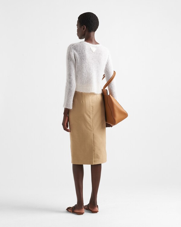 Mohair crew-neck sweater Mohair crew-neck sweater