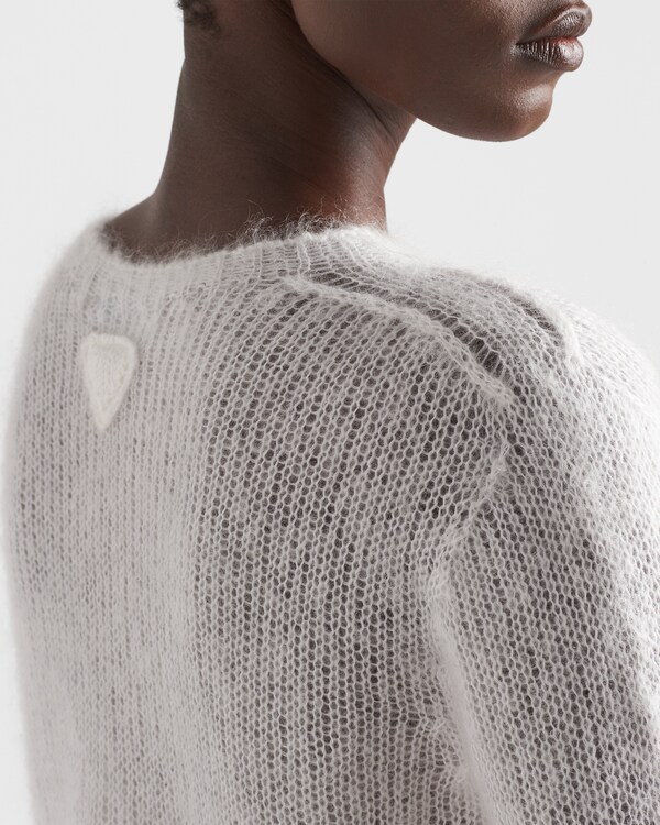 Mohair crew-neck sweater Mohair crew-neck sweater