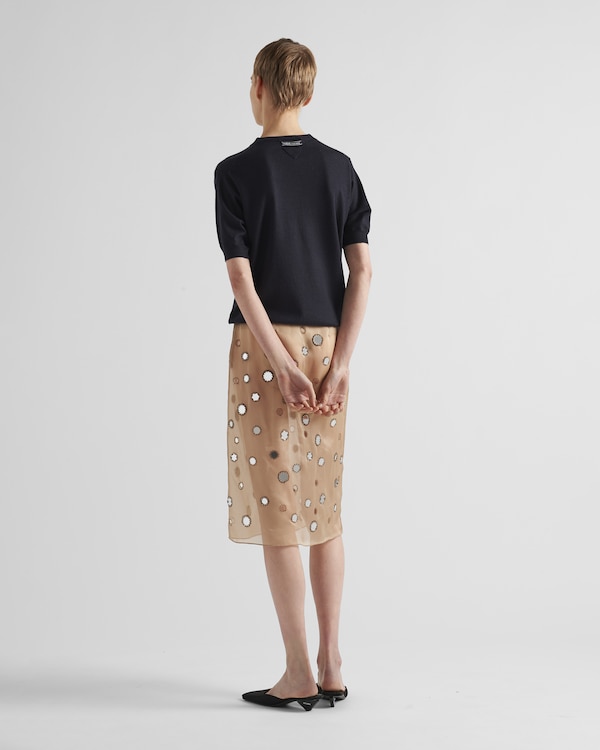 كنزة من الكشمير بياقة دائرية كنزة من الكشمير بياقة دائرية