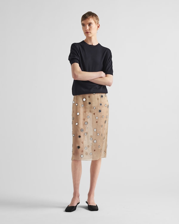 كنزة من الكشمير بياقة دائرية كنزة من الكشمير بياقة دائرية